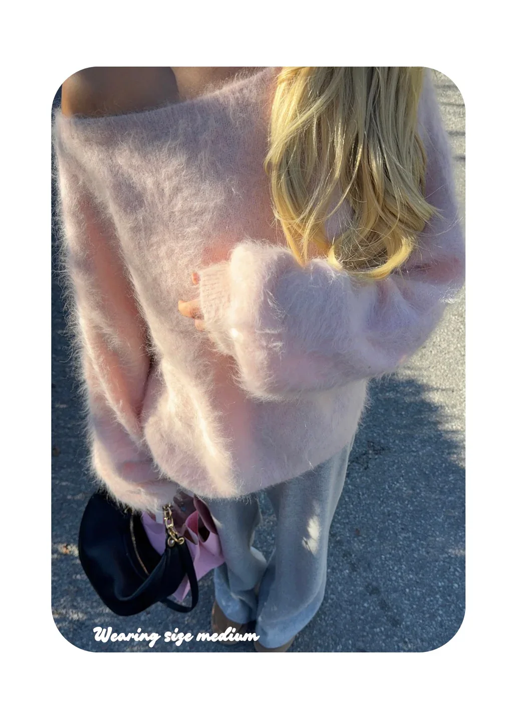 AMI - ONE SHOULDER KNITTED JUMPER - Image 5