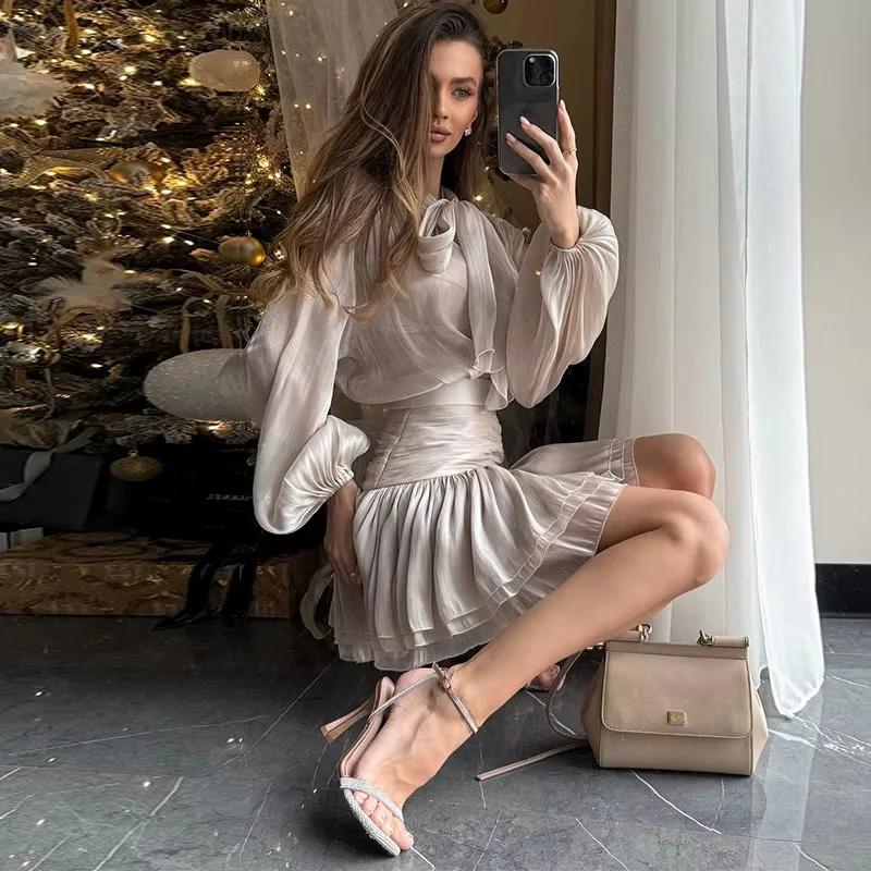 ARABELLA - CHIFFON DRESS - Image 4