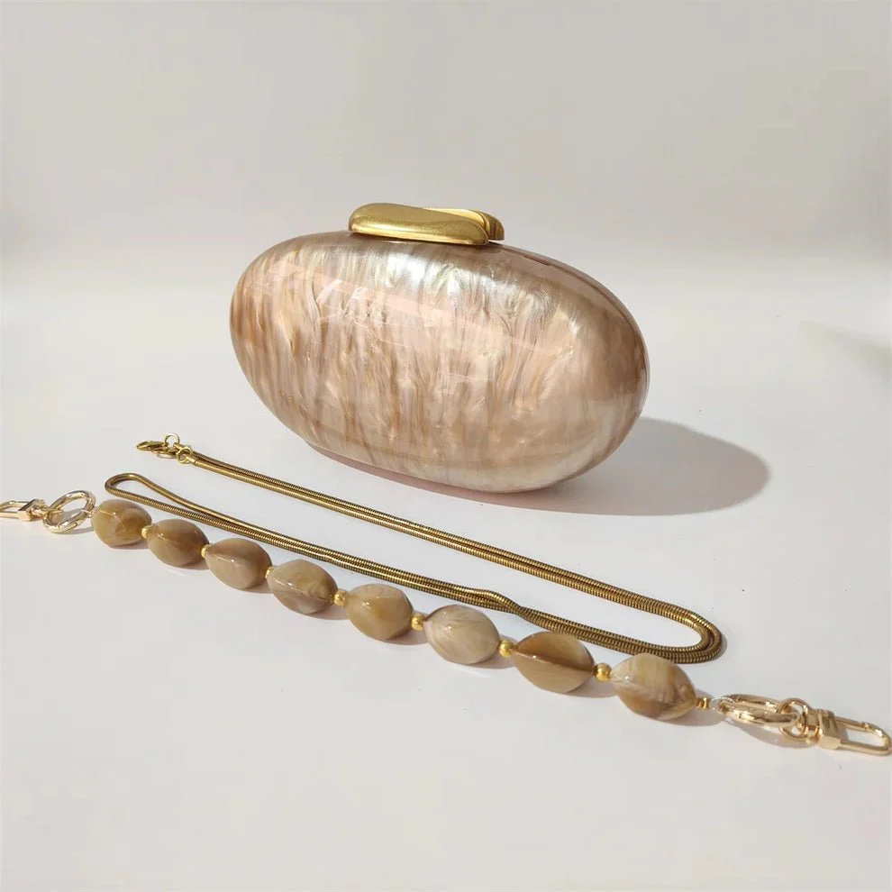 ATHENA - ACETATE CLUTCH BAG - Image 3