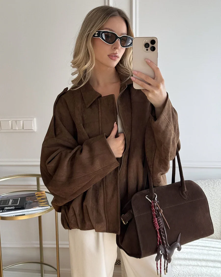 AUBREY - SUEDE JACKET - Image 2