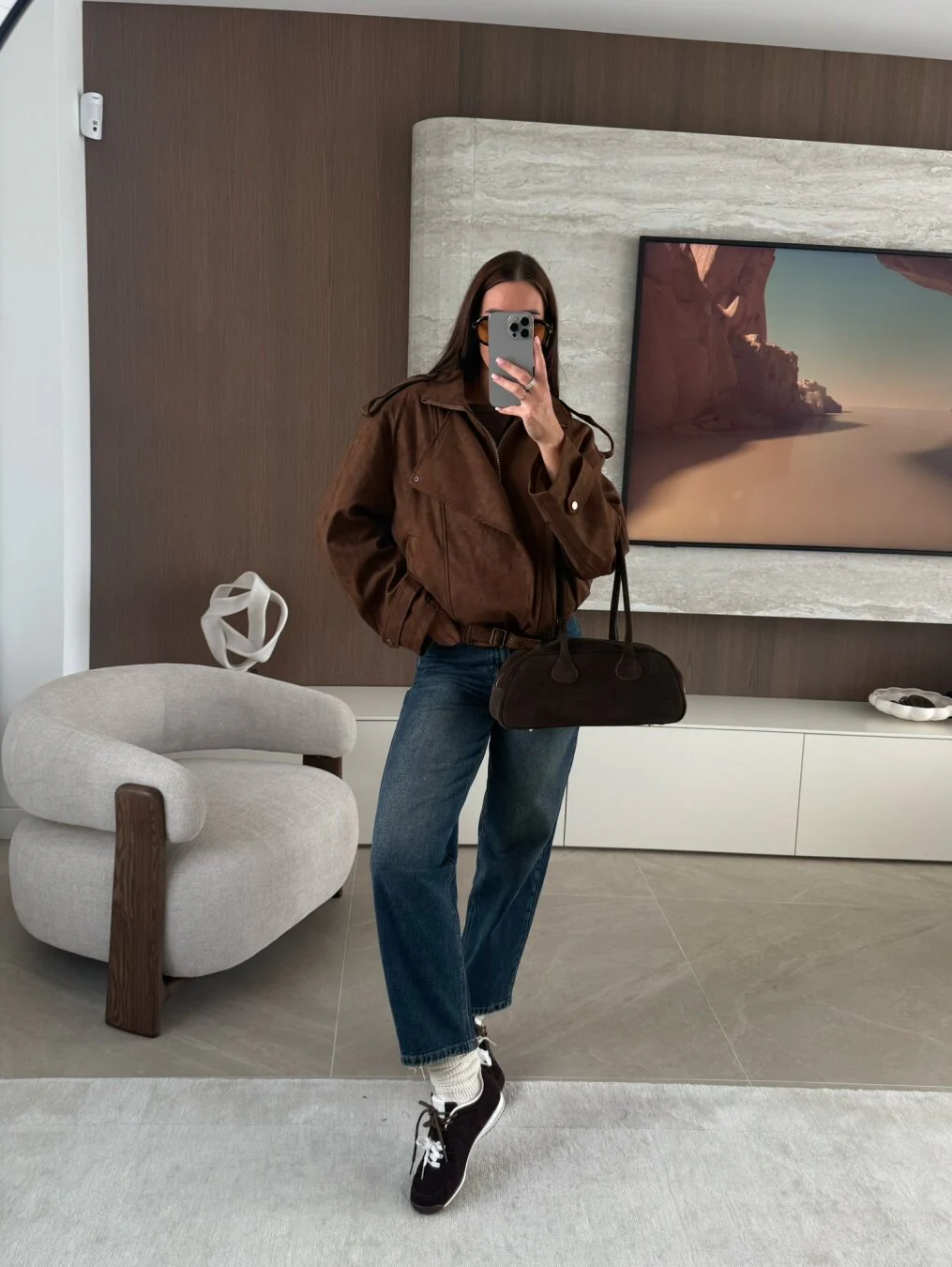 BECCA - SUEDE BIKER JACKET - Image 4
