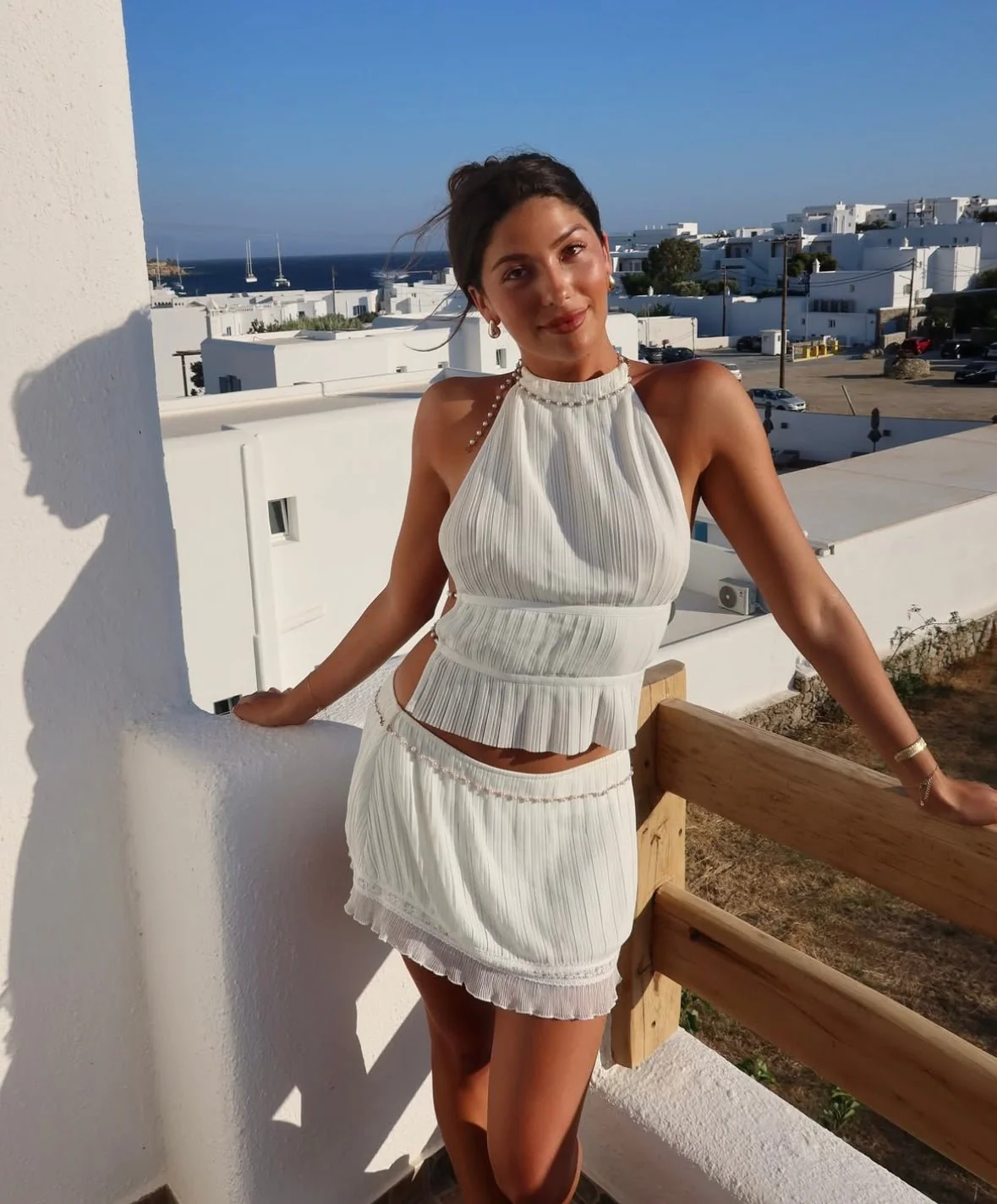 BELLE - PEARL DETAILED CO-ORD - Image 4
