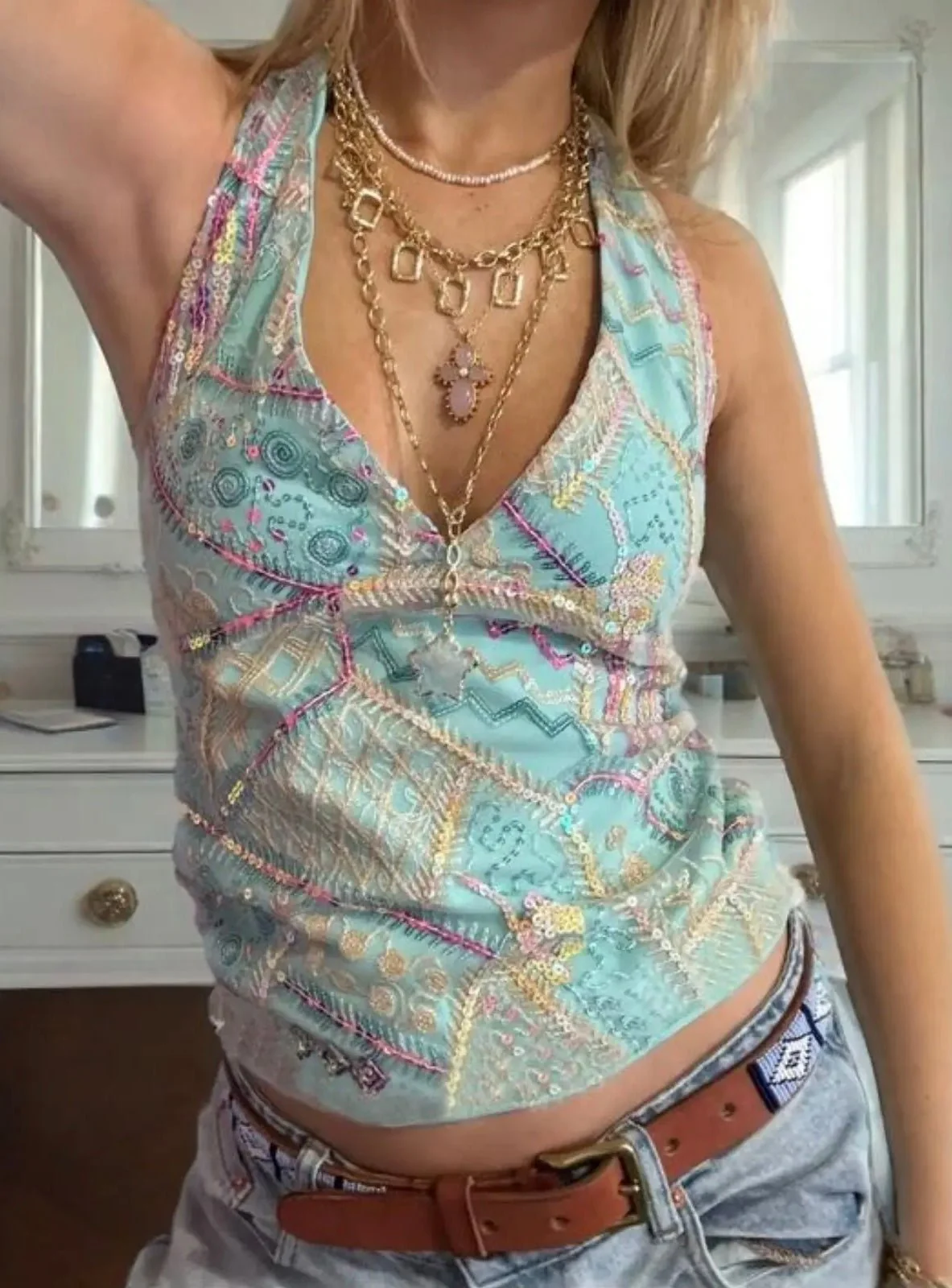 BIRDIE - EMBELLISHED TOP - Image 2