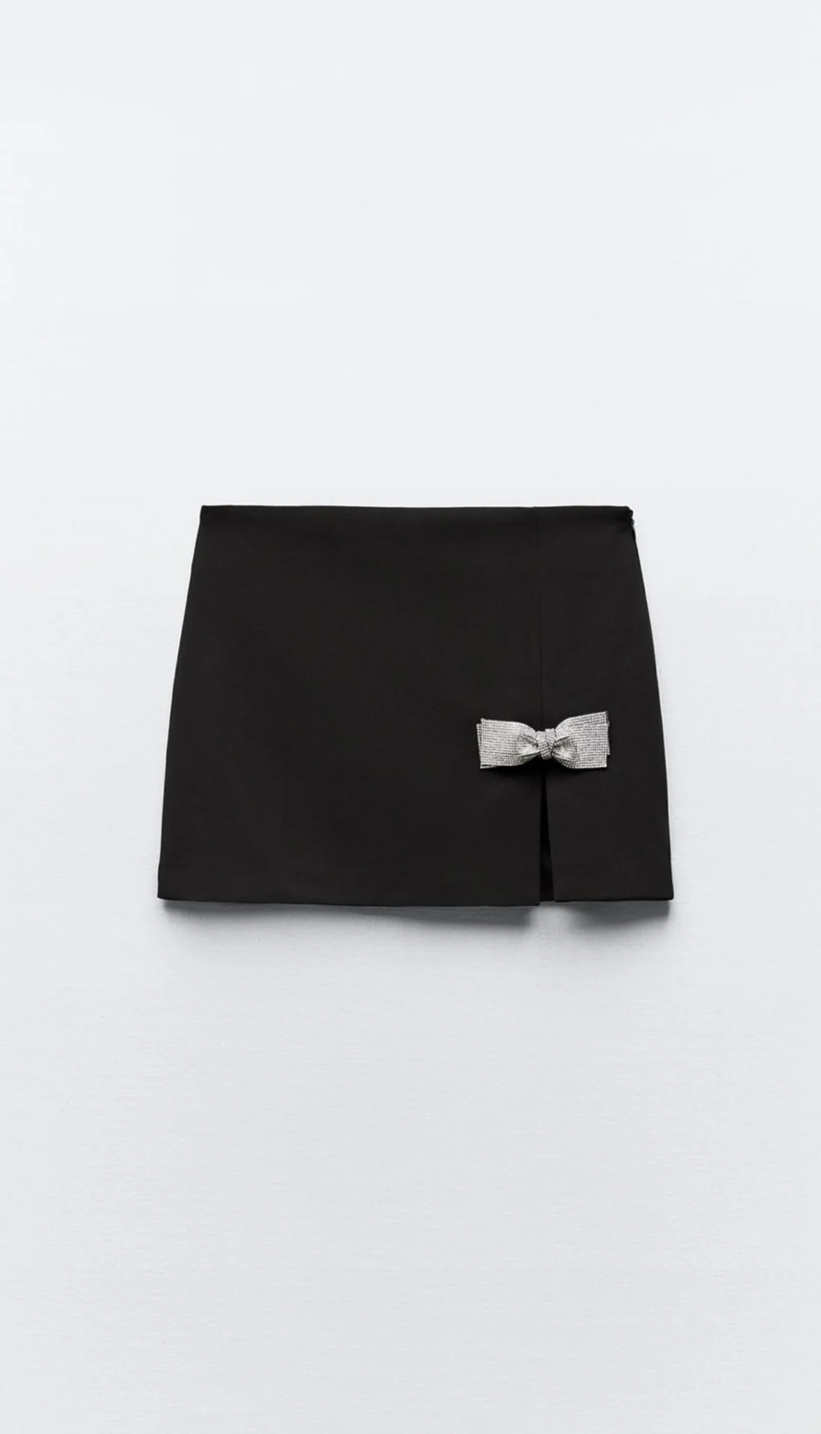 CARRIE - CRYSTAL EMBELLISHED BOW SKIRT