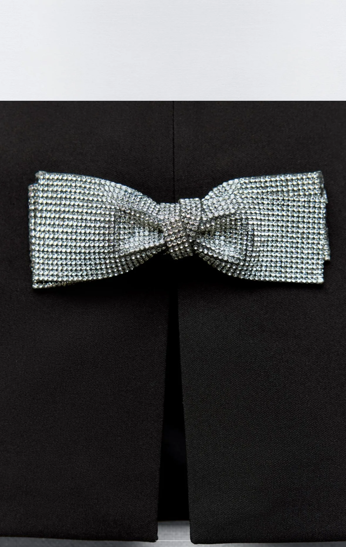 CARRIE - CRYSTAL EMBELLISHED BOW SKIRT - Image 3