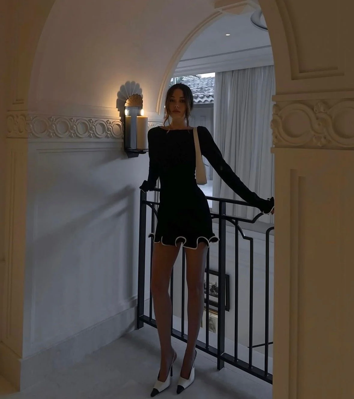 ORLA - RUFFLE HEM MINI DRESS - Image 2
