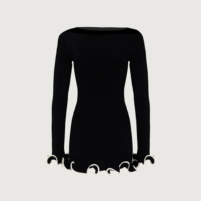 ORLA - RUFFLE HEM MINI DRESS - Image 3