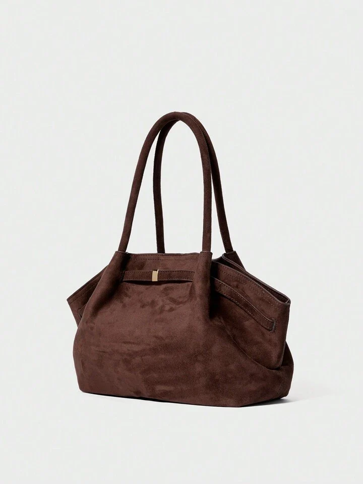 DIANA - SUEDE STRUCTURED BAG - Image 2