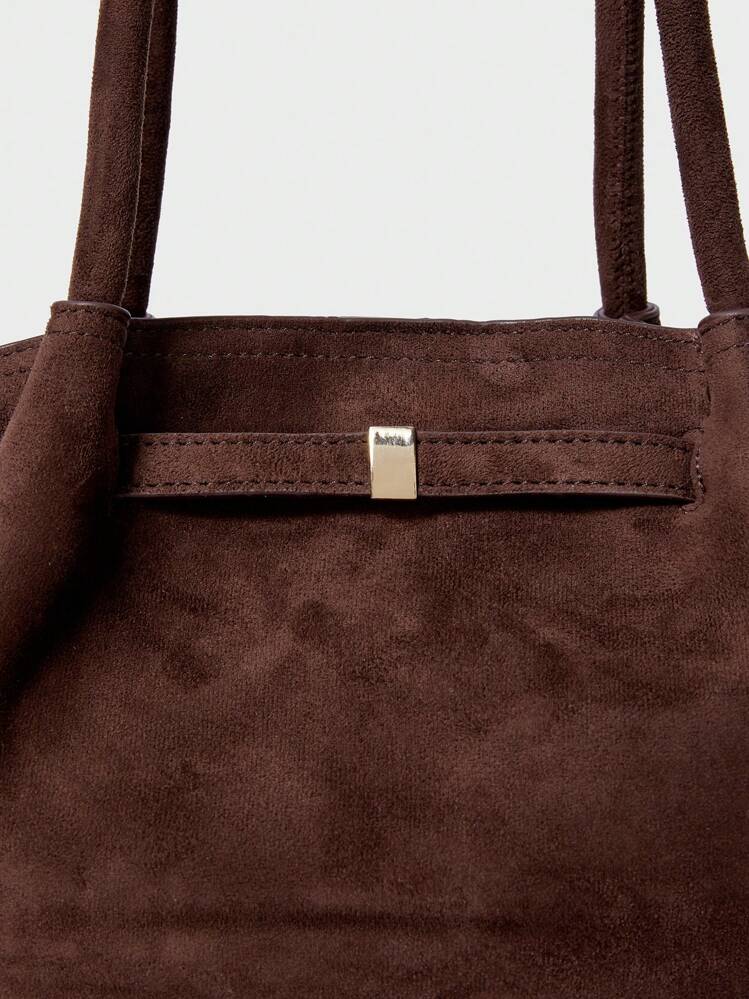 DIANA - SUEDE STRUCTURED BAG - Image 3