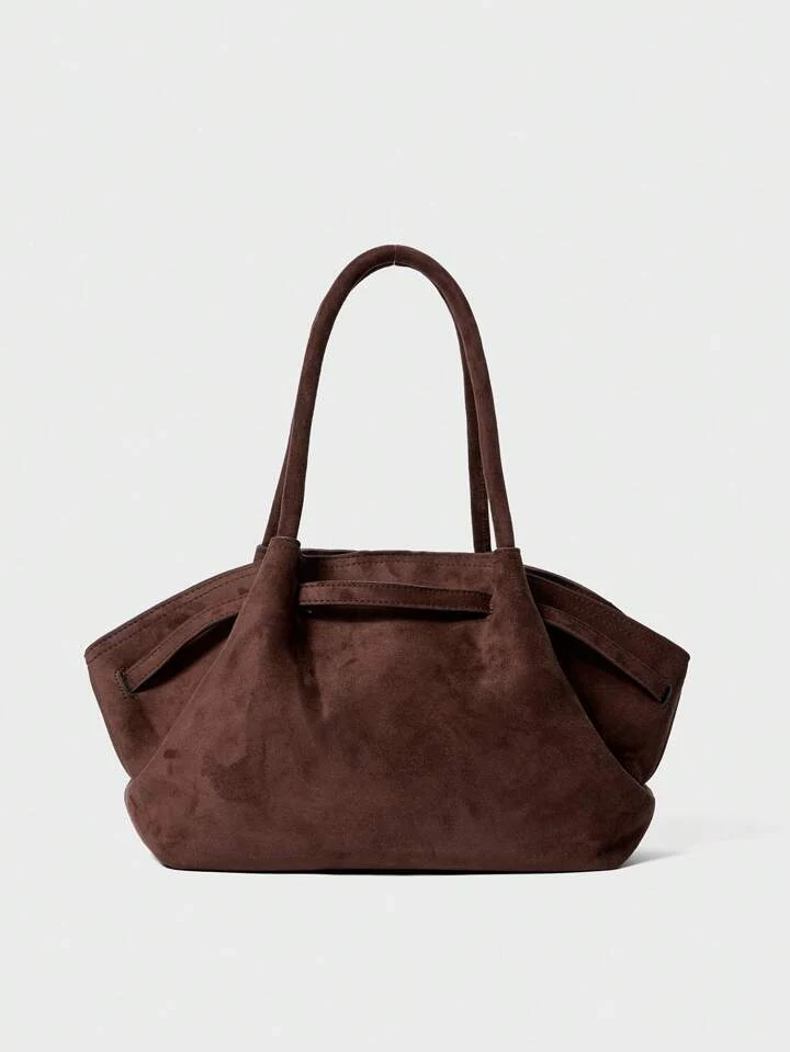 DIANA - SUEDE STRUCTURED BAG - Image 4