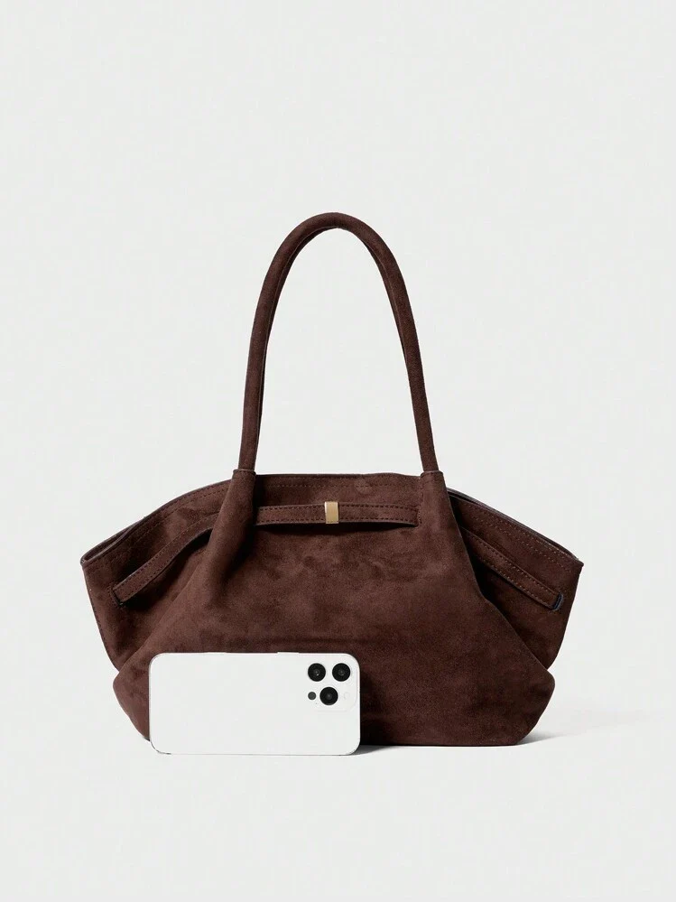 DIANA - SUEDE STRUCTURED BAG - Image 5