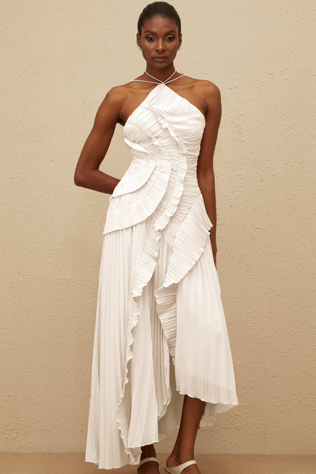 DOLCE - RUFFLE MAXI DRESS - Image 4