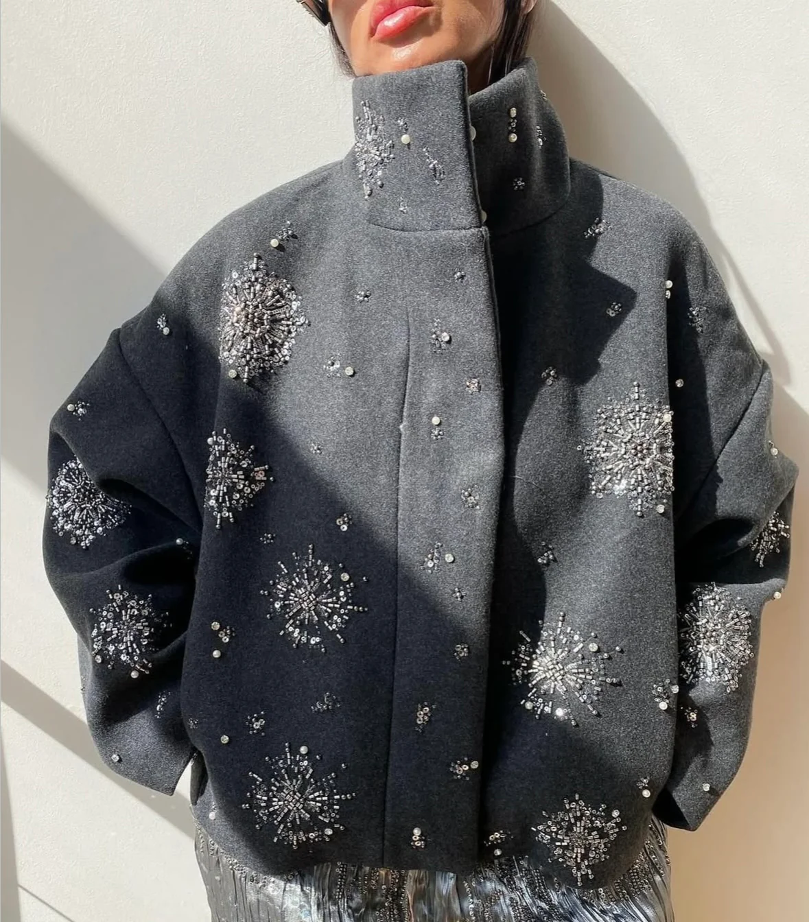 ELSA - EMBELLISHED JACKET - Image 2