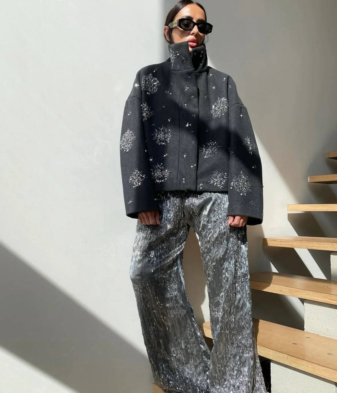 ELSA - EMBELLISHED JACKET - Image 3