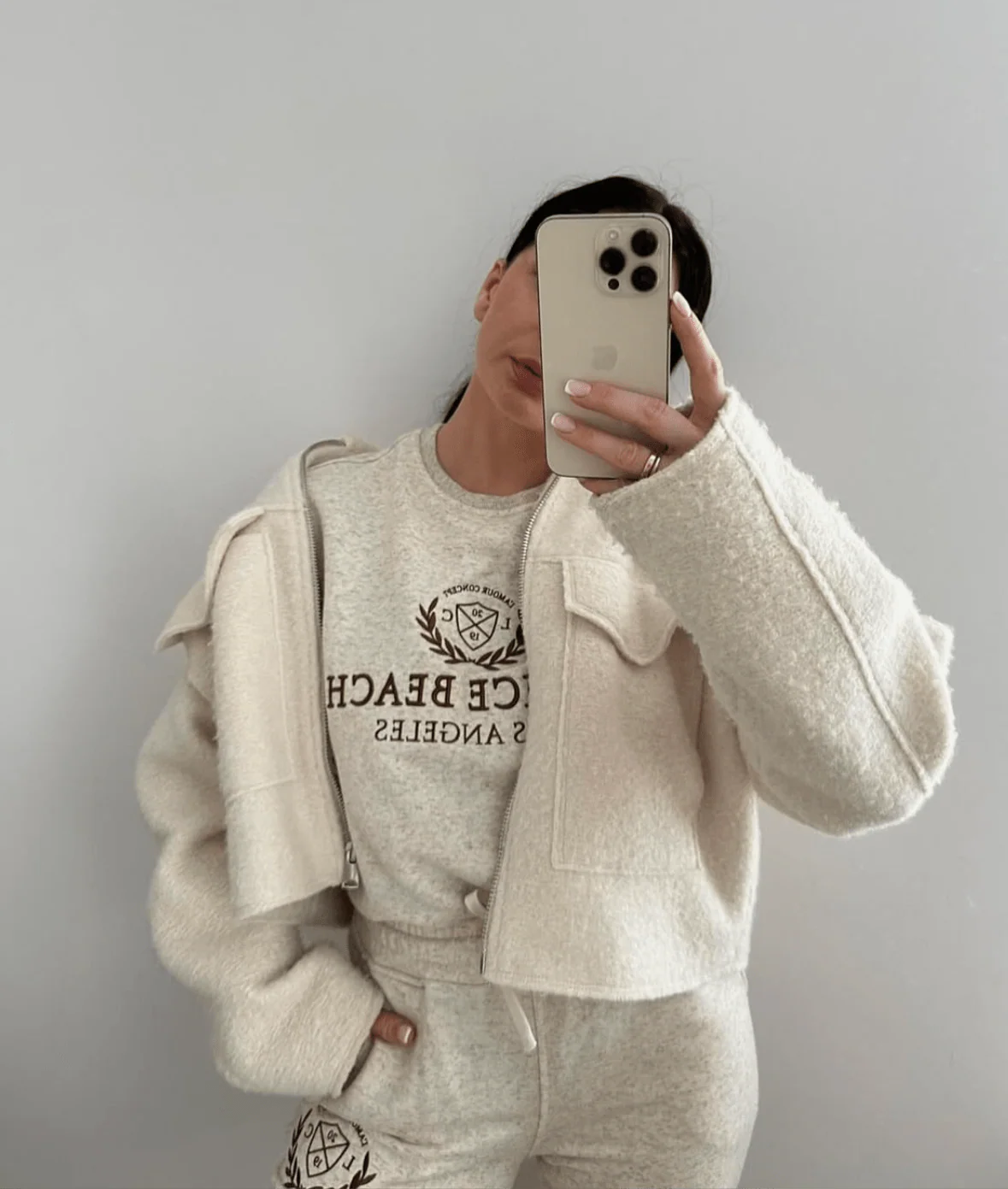 SOPHIE - WOOL CROPPED JACKET - Image 3
