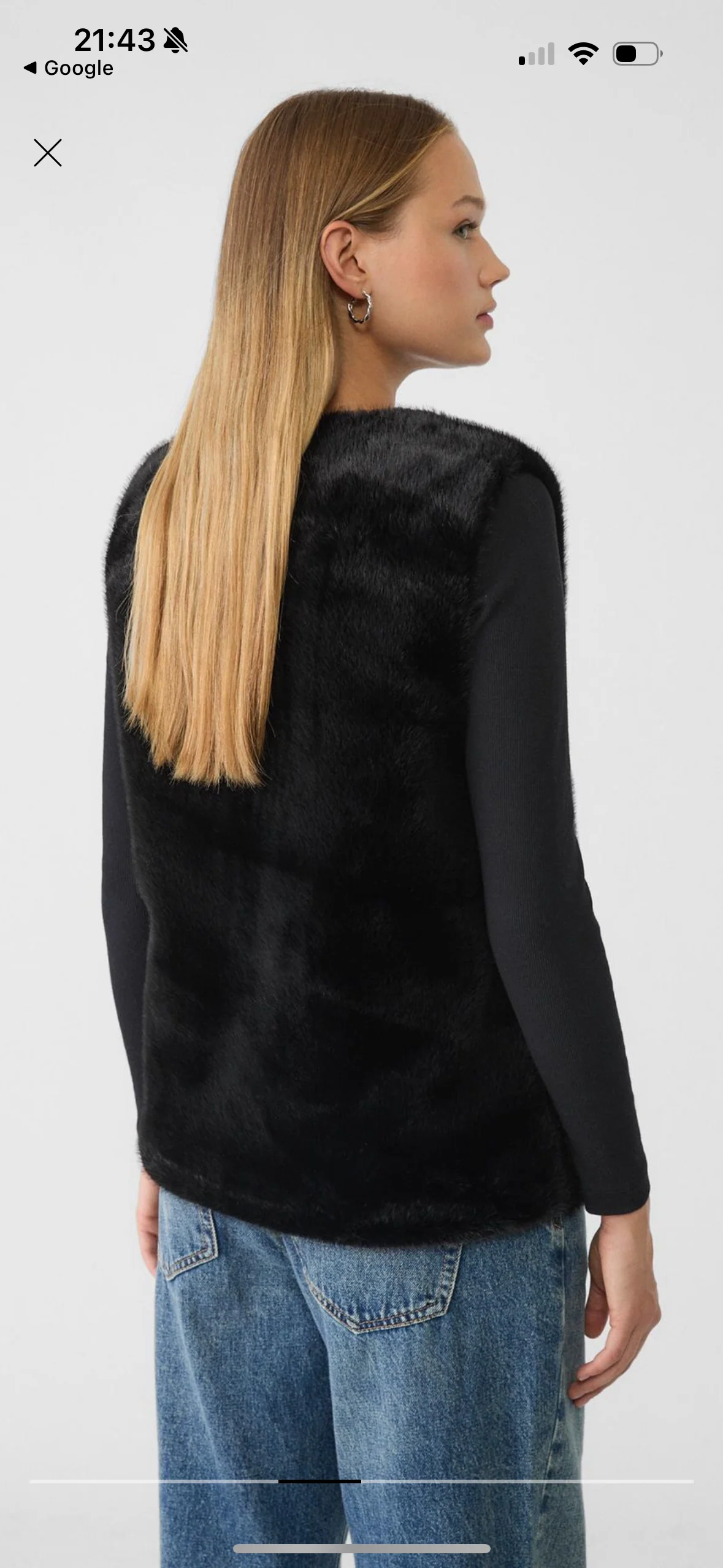 HEIDI - FAUX FUR GILET - Image 2