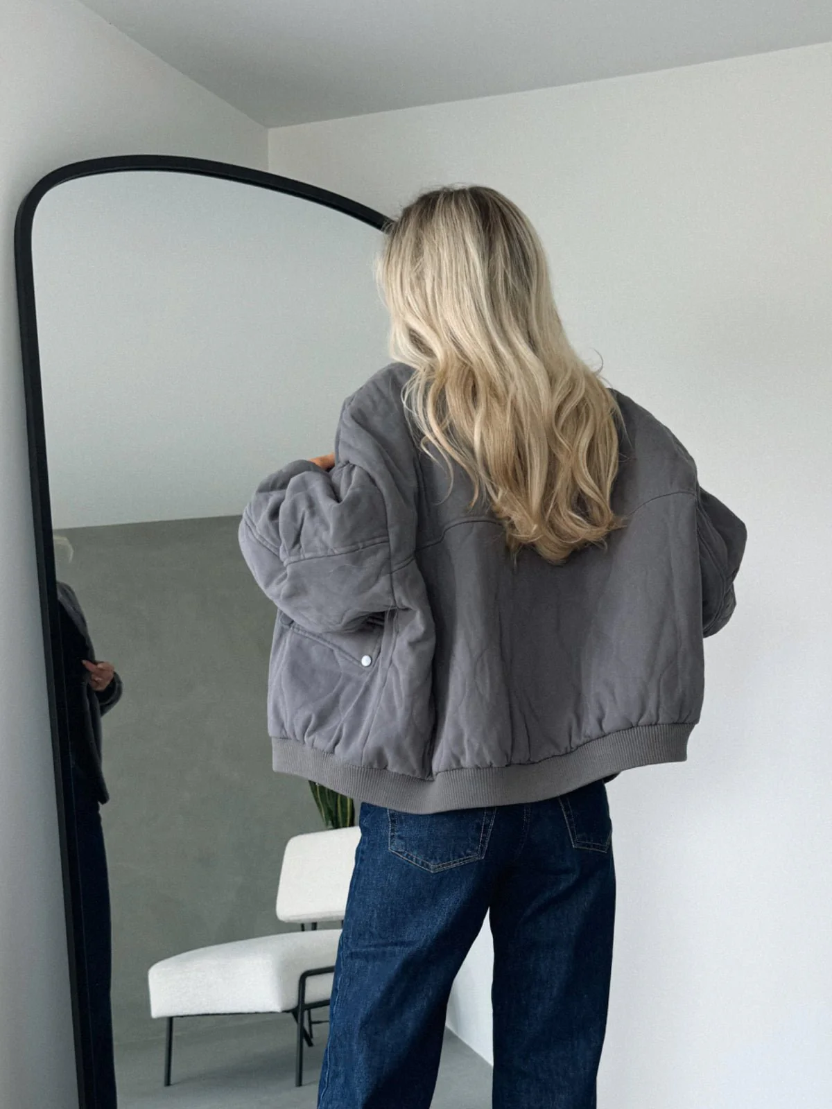 JESSIE - PUFFER BOMBER JACKET - Image 2