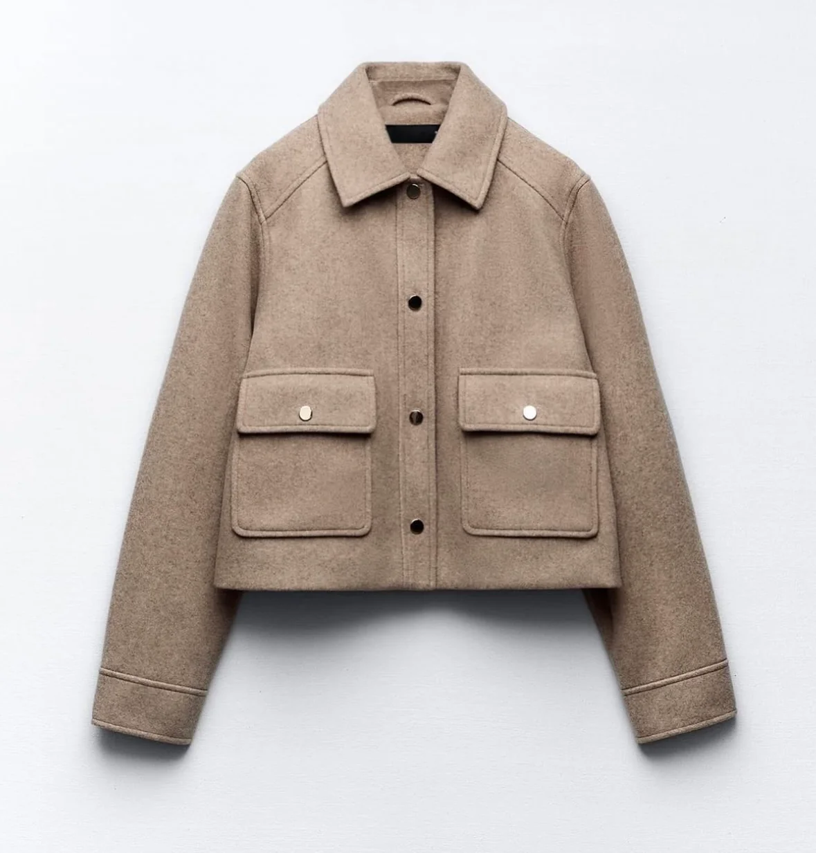 JAMIE - WOOL CROPPED JACKET - Image 3