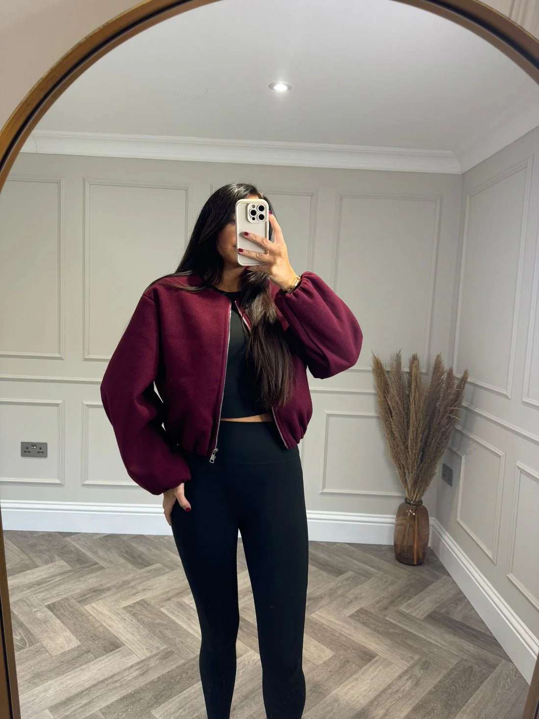 POPPY - WOOL BOMBER JACKET - Image 2