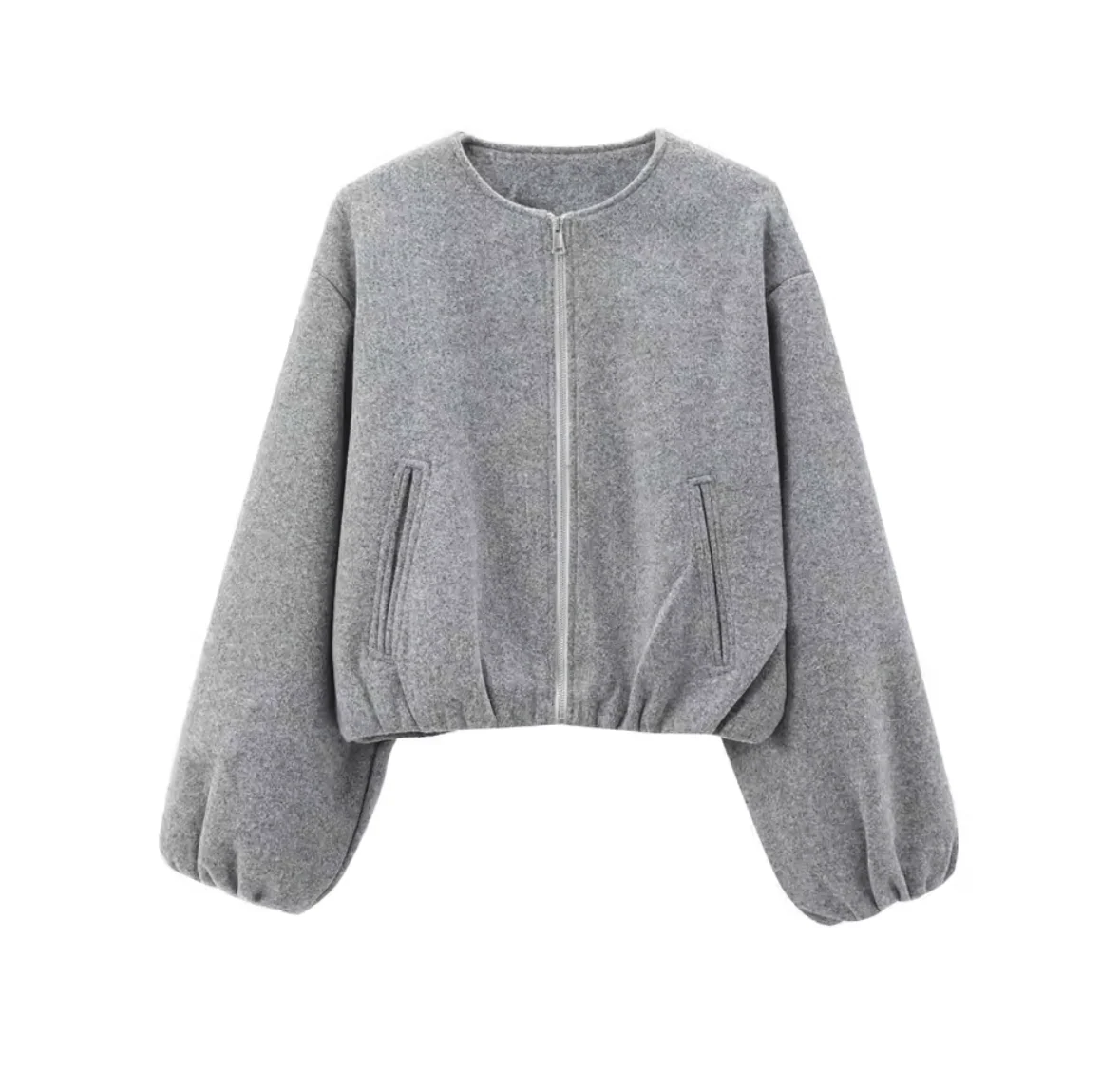 POPPY - WOOL BOMBER JACKET - Image 5