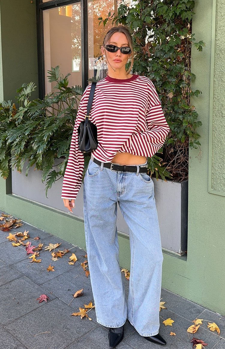 JUNO - STRIPED LONG-SLEEVE TEE - Image 3