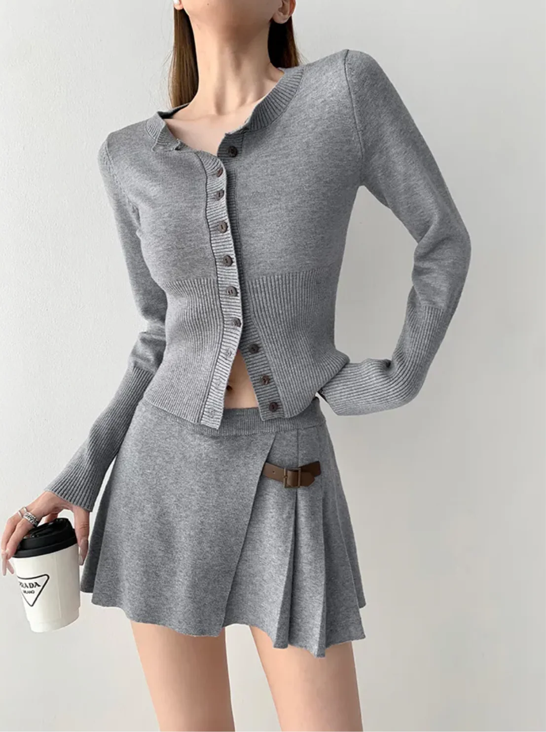 CINSIA - BUTTONED CO-ORD - Image 3