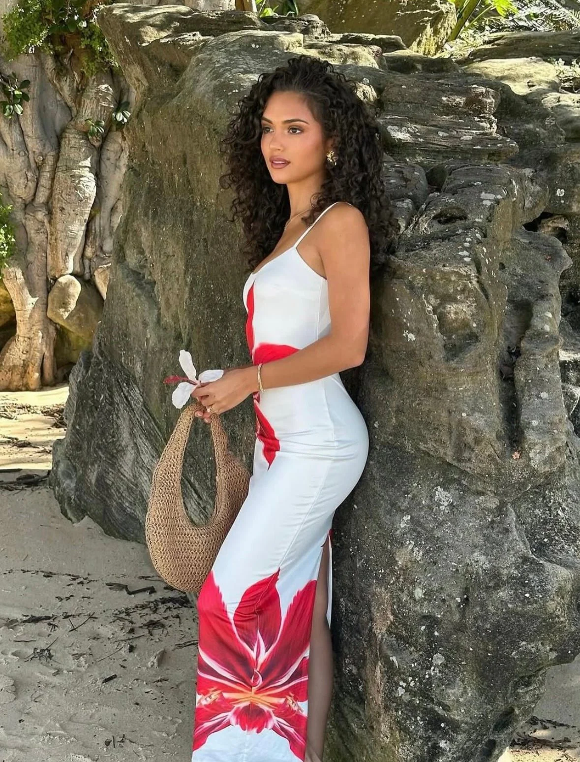 LEILANI - FLORAL PRINT MAXI DRESS - Image 3