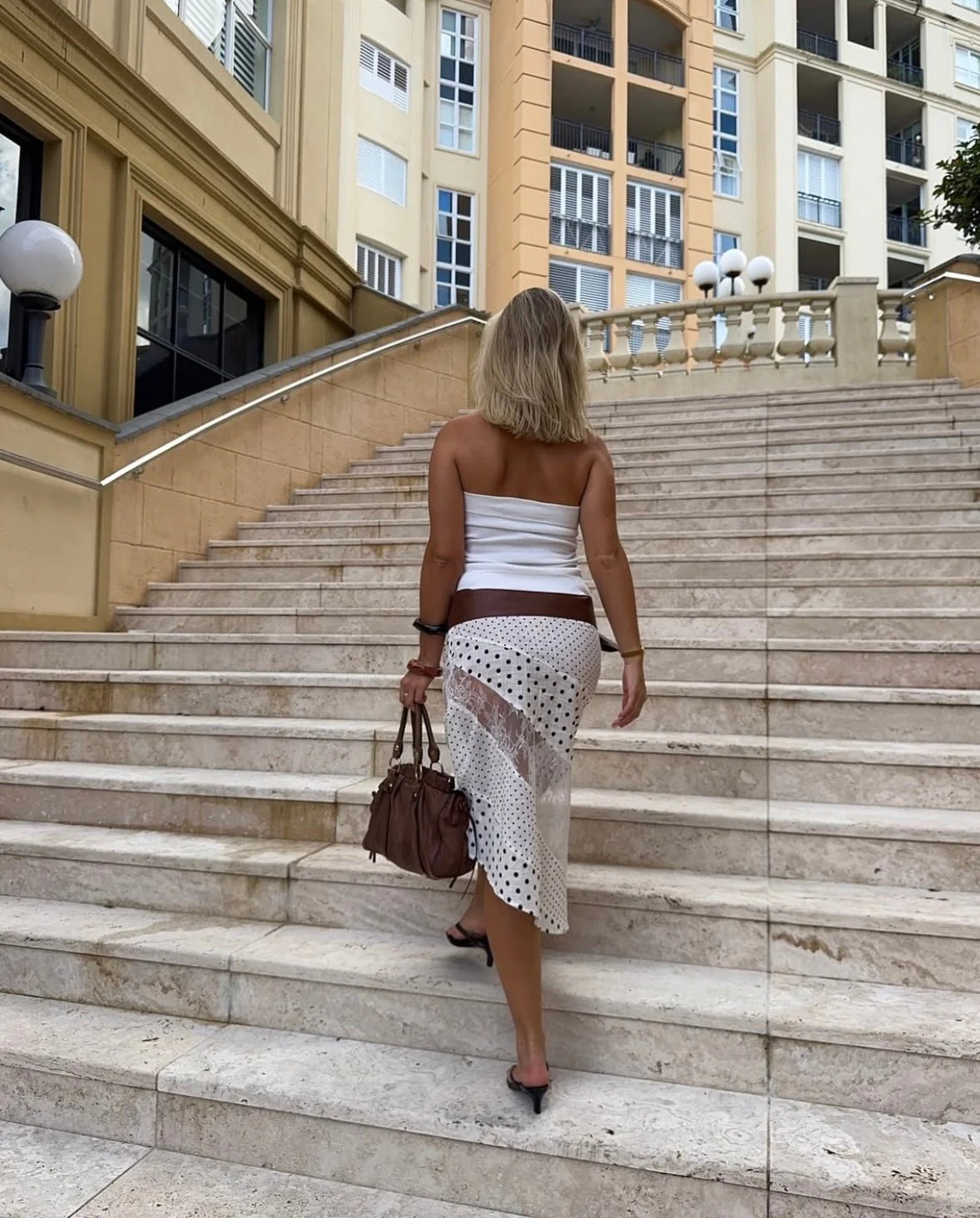 MATILDA - POLKA DOT MAXI SKIRT - Image 3