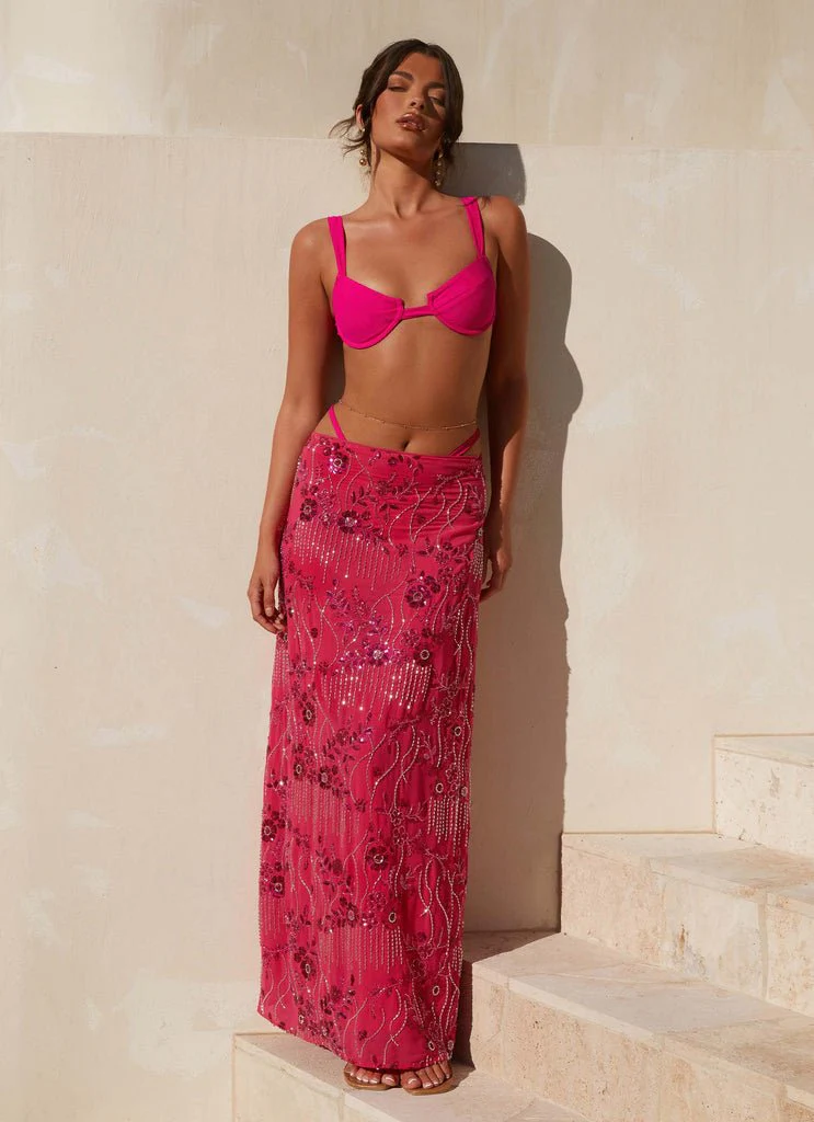 SAVANNAH - EMBELLISHED MAXI SKIRT