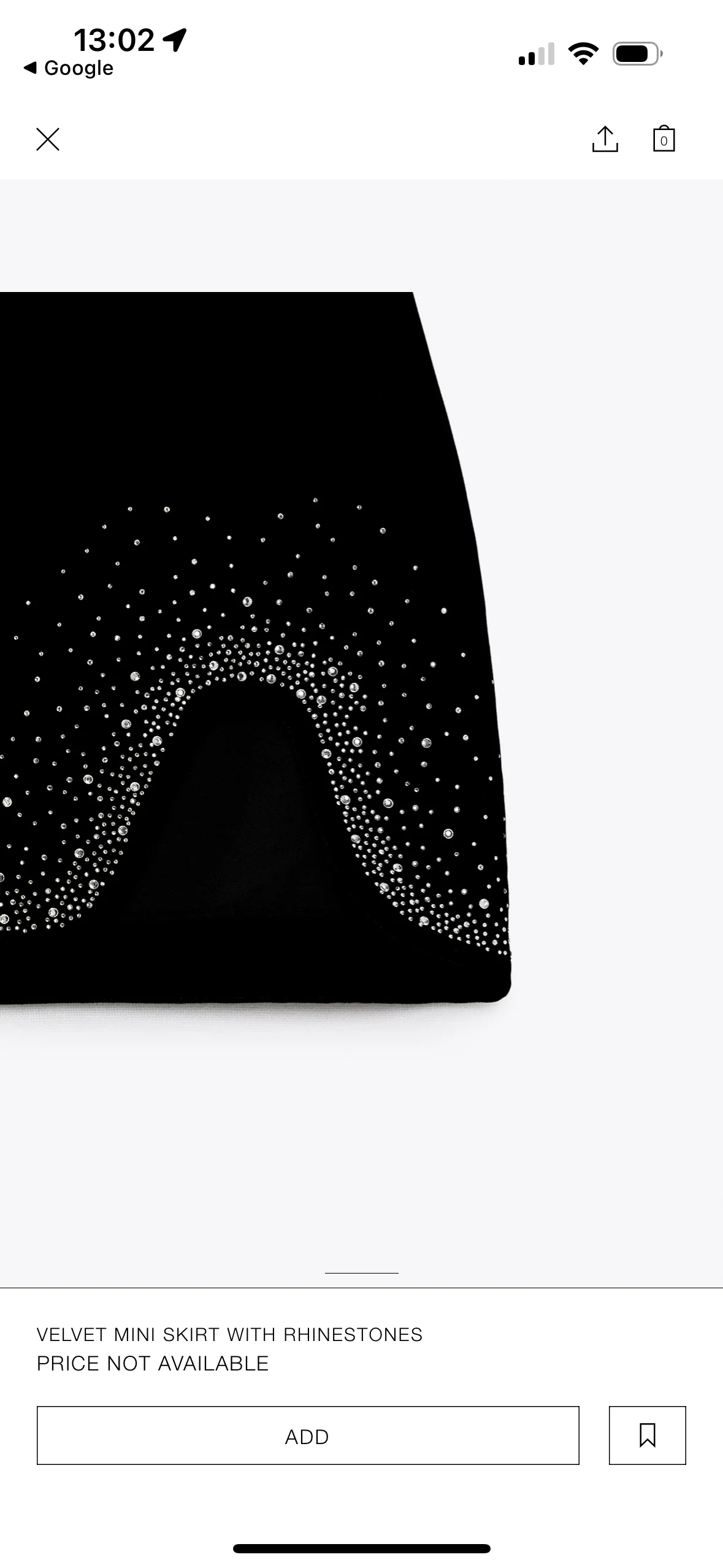 NOEL - EMBELLISHED MINI SKIRT - Image 5