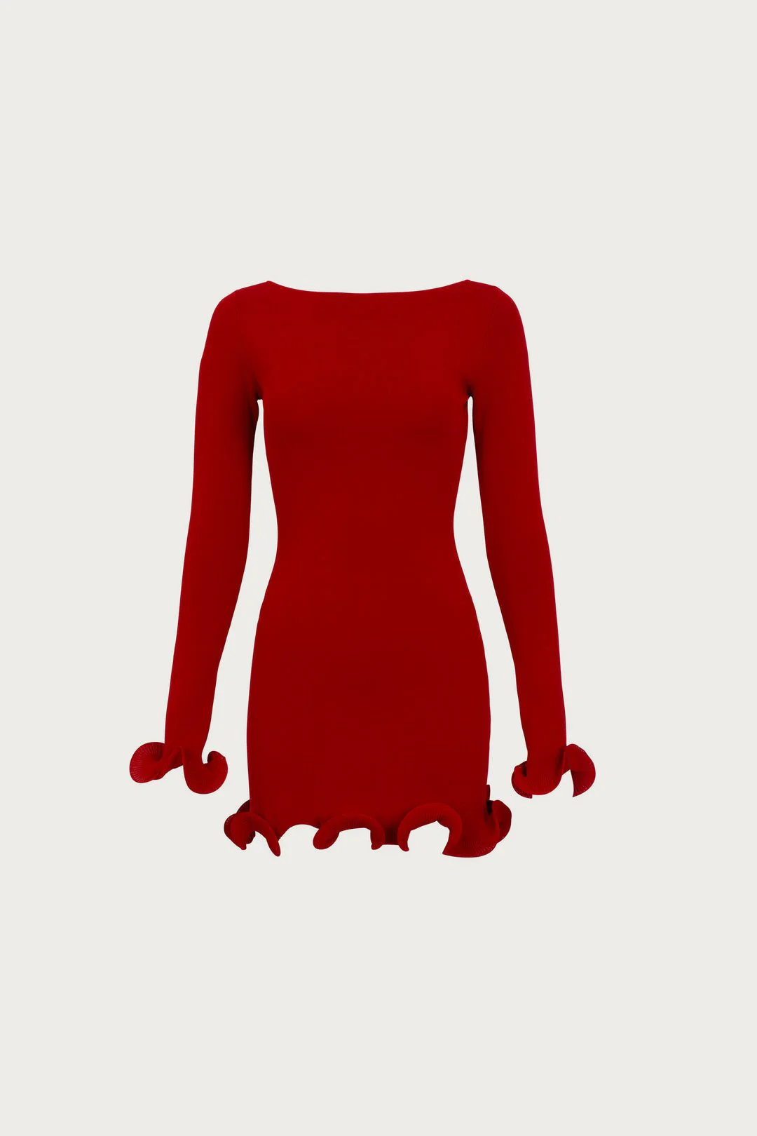 ORLA - RUFFLE HEM MINI DRESS - Image 4