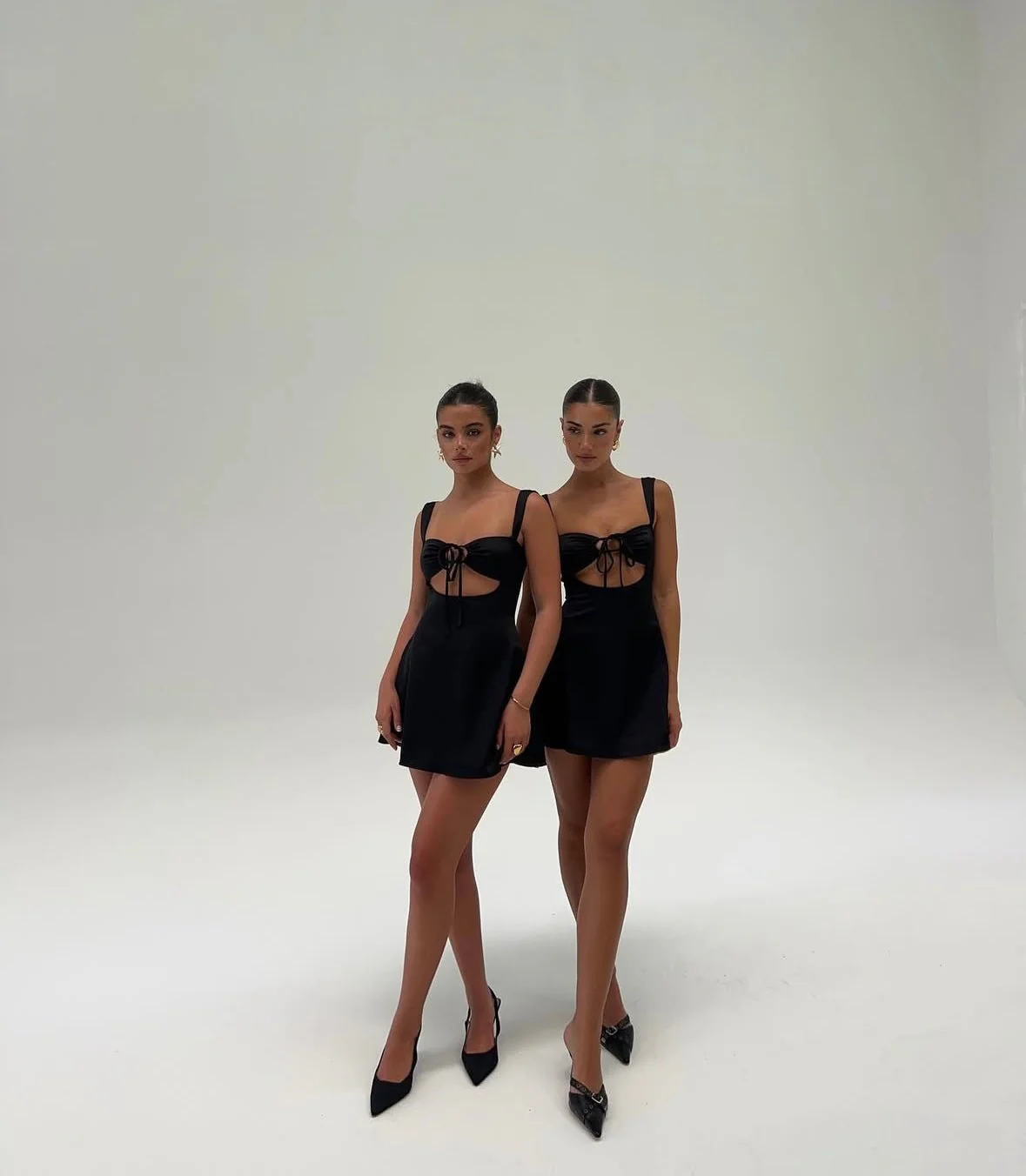 RIVA - SATIN MINI DRESS - Image 3