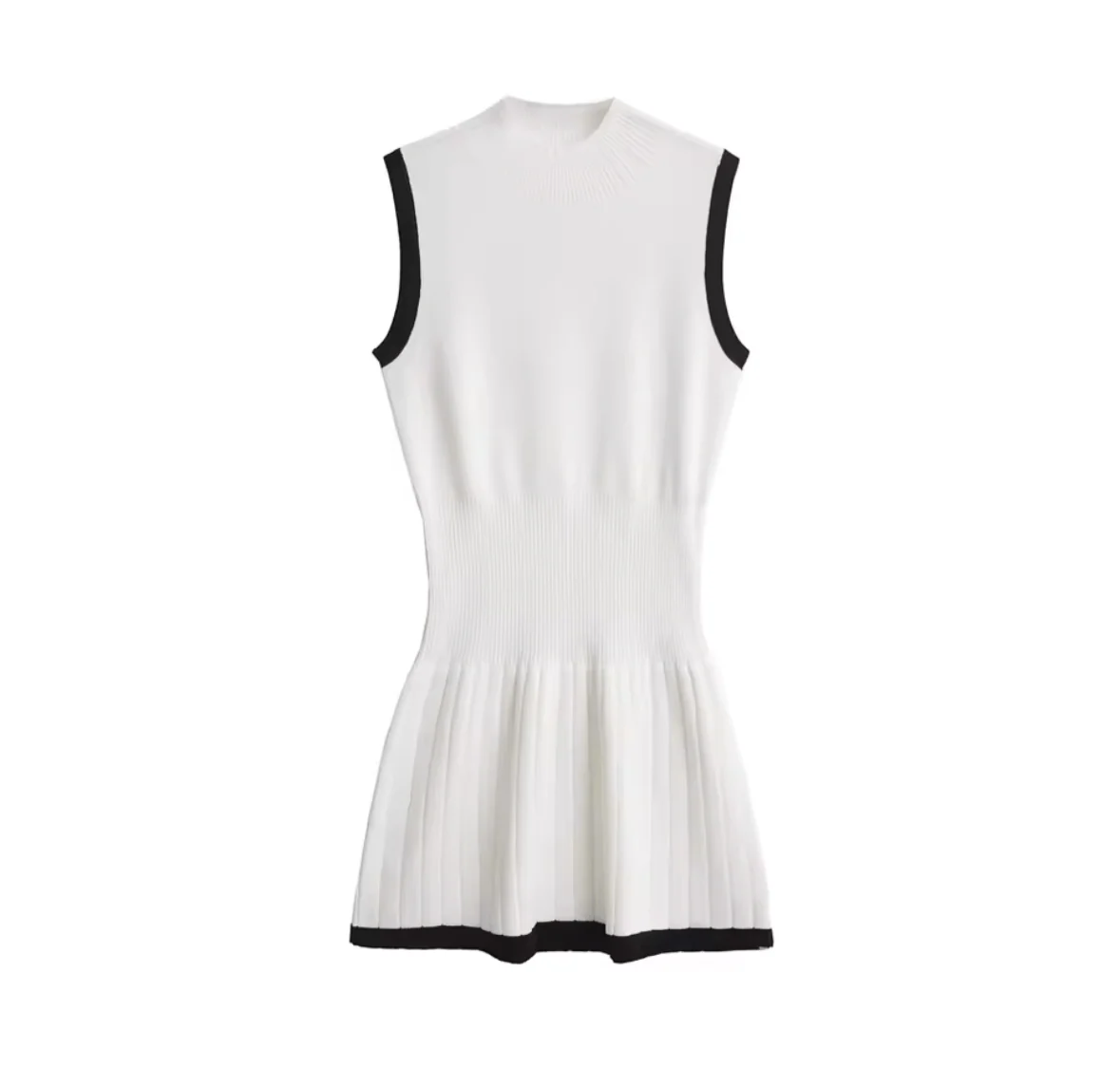 SAILOR - CONTRAST PANEL MINI DRESS - Image 5