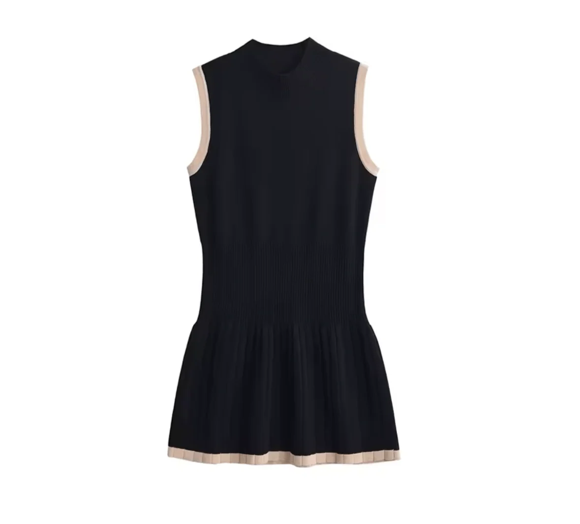 SAILOR - CONTRAST PANEL MINI DRESS - Image 6