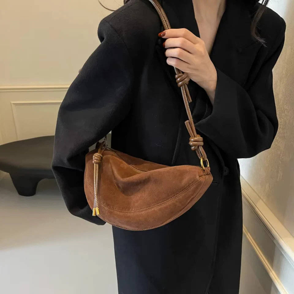 SCARLET - SUEDE BAG