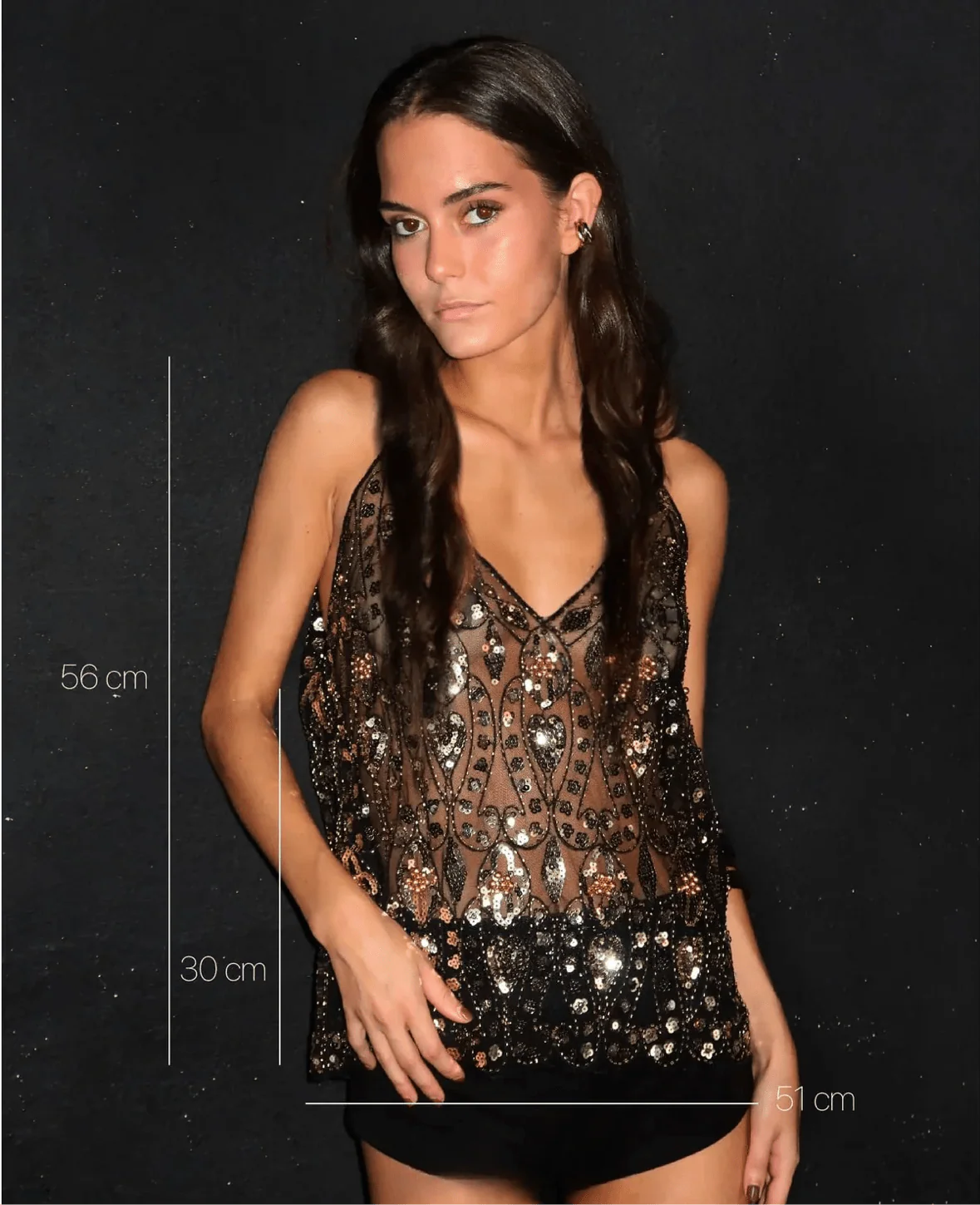 SELINA - SEQUIN TOP - Image 4