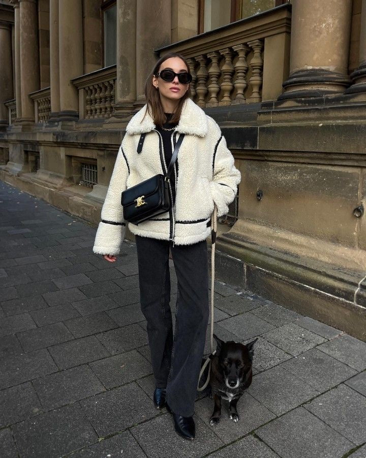 SKYE - SHERPA COAT - Image 3