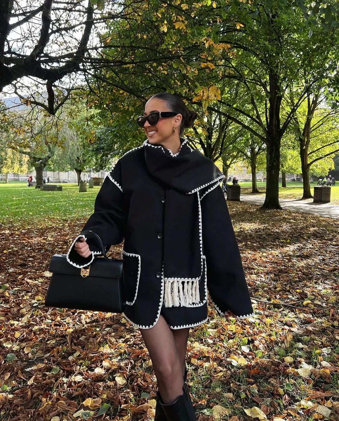 WINNIE - 2 IN 1 SCARF JACKET